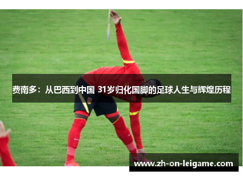 费南多：从巴西到中国 31岁归化国脚的足球人生与辉煌历程